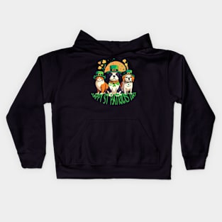 Lucky Paws: St. Pat's Pet Celebration Kids Hoodie